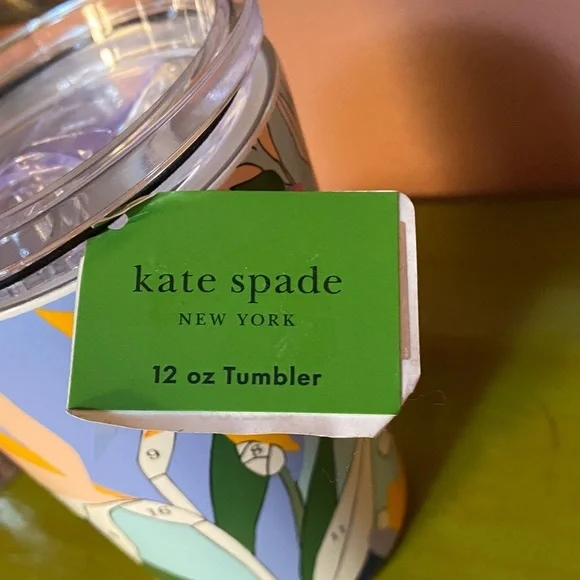 kate spade Floral Tumbler with Lid - Multicolor - Picture 9 of 10